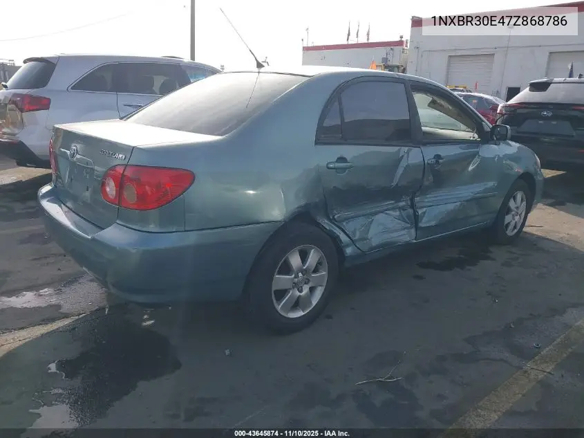 1NXBR30E47Z868786 2007 Toyota Corolla Le