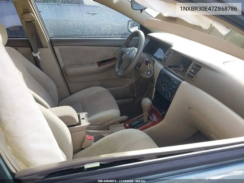1NXBR30E47Z868786 2007 Toyota Corolla Le