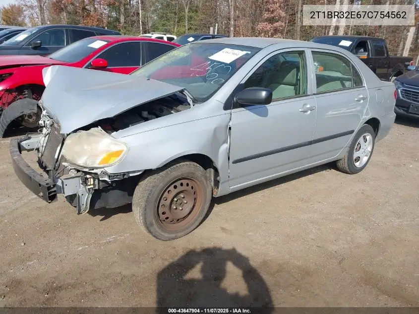 2T1BR32E67C754562 2007 Toyota Corolla Ce