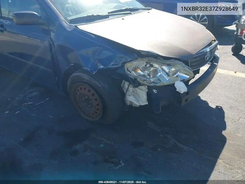 1NXBR32E37Z928649 2007 Toyota Corolla Ce