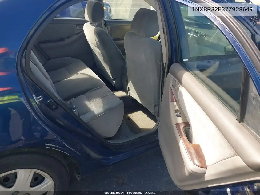 1NXBR32E37Z928649 2007 Toyota Corolla Ce