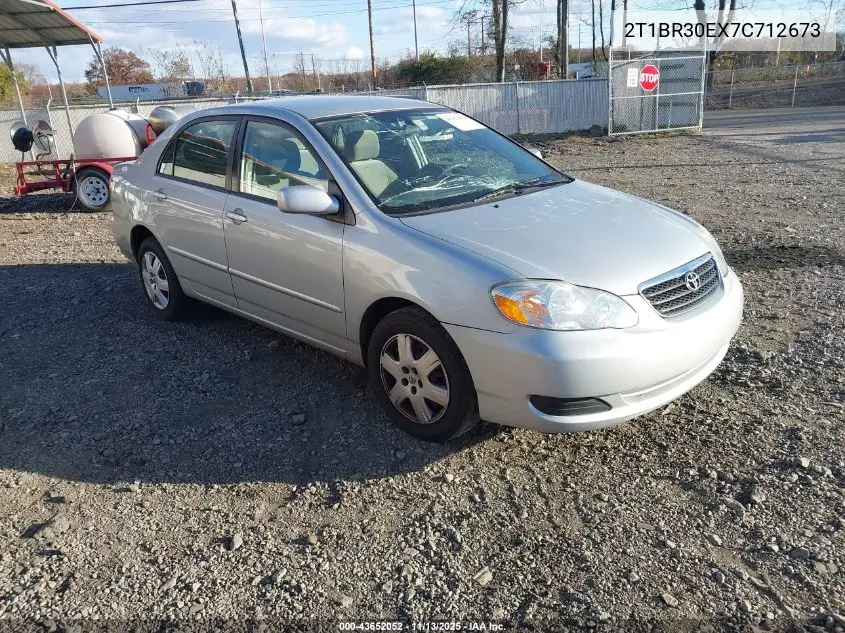 2T1BR30EX7C712673 2007 Toyota Corolla Le