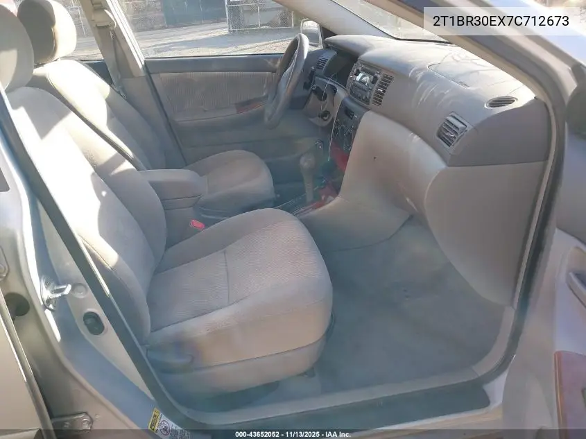 2T1BR30EX7C712673 2007 Toyota Corolla Le