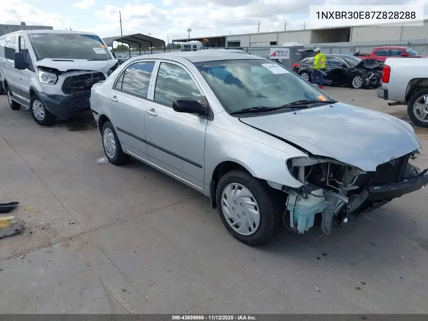 1NXBR30E87Z828288 2007 Toyota Corolla Ce