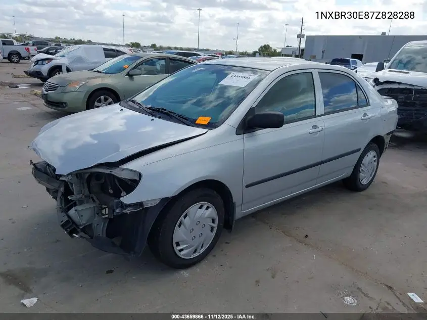 1NXBR30E87Z828288 2007 Toyota Corolla Ce