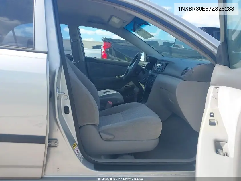 1NXBR30E87Z828288 2007 Toyota Corolla Ce