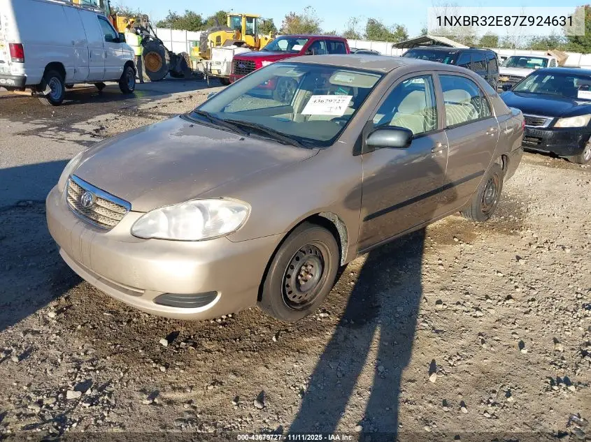 1NXBR32E87Z924631 2007 Toyota Corolla Ce