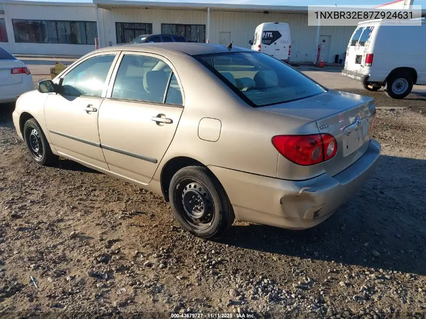 1NXBR32E87Z924631 2007 Toyota Corolla Ce