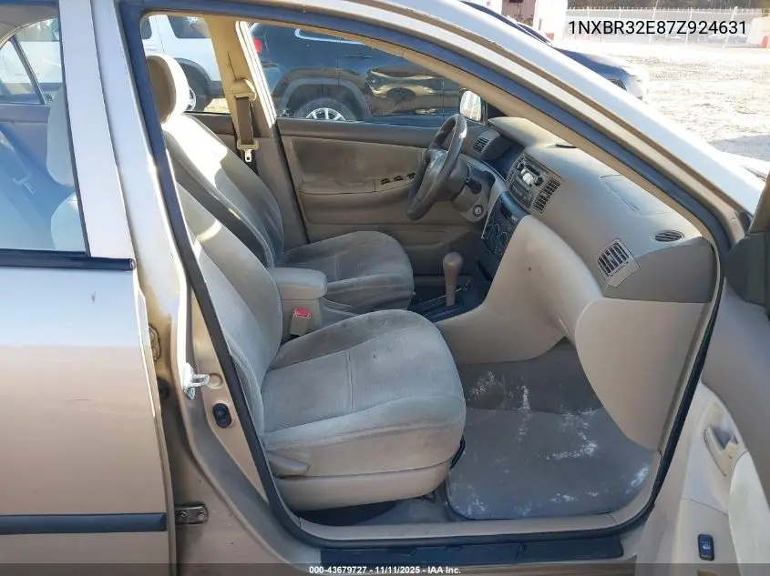 1NXBR32E87Z924631 2007 Toyota Corolla Ce