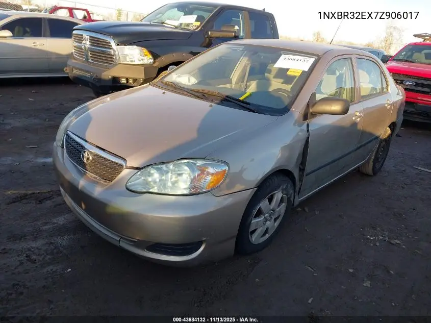 1NXBR32EX7Z906017 2007 Toyota Corolla Ce