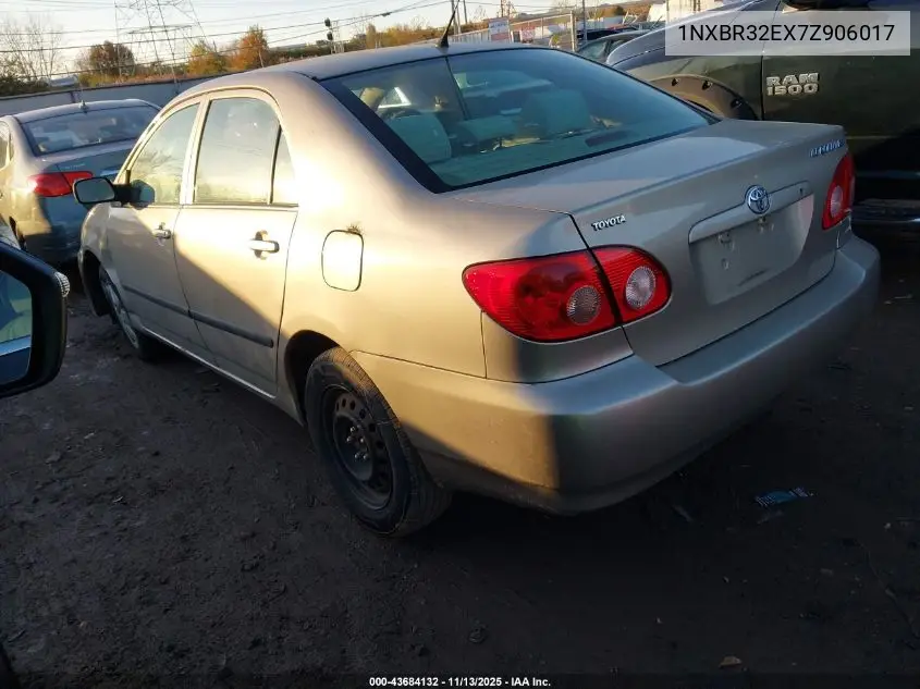 1NXBR32EX7Z906017 2007 Toyota Corolla Ce