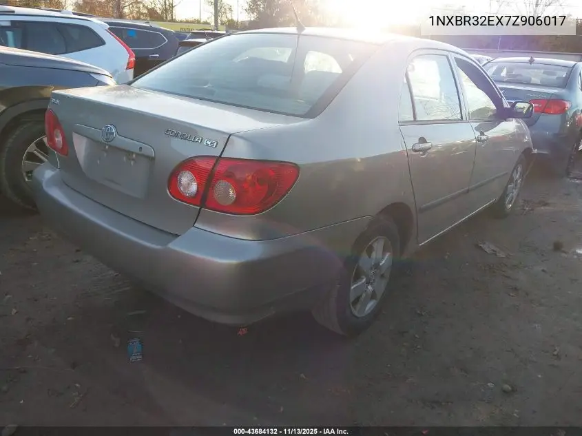 1NXBR32EX7Z906017 2007 Toyota Corolla Ce