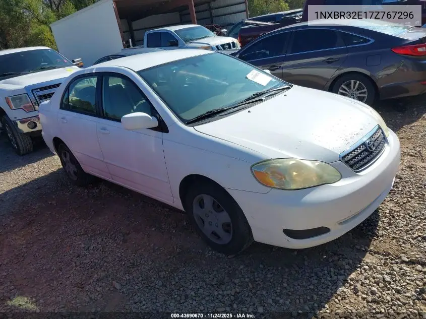 1NXBR32E17Z767296 2007 Toyota Corolla Le