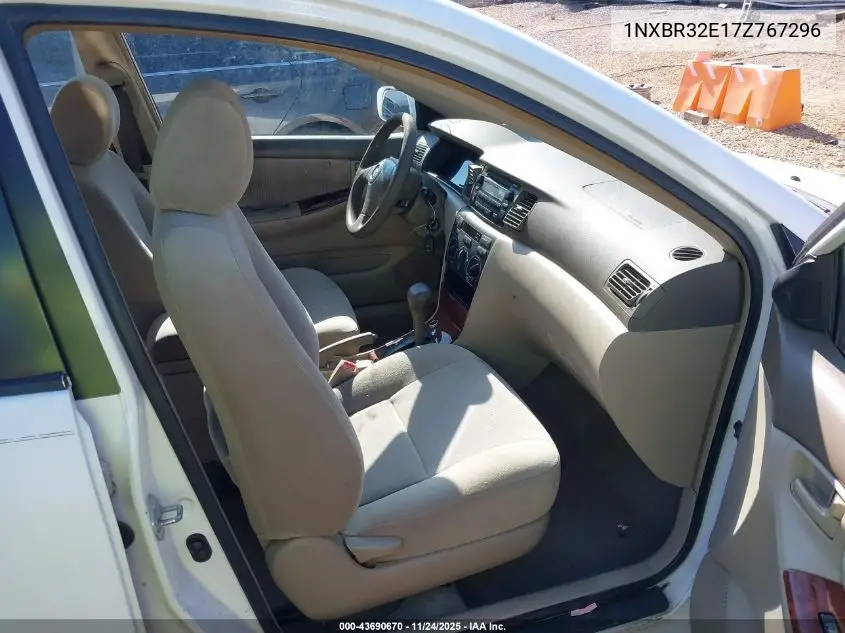 1NXBR32E17Z767296 2007 Toyota Corolla Le