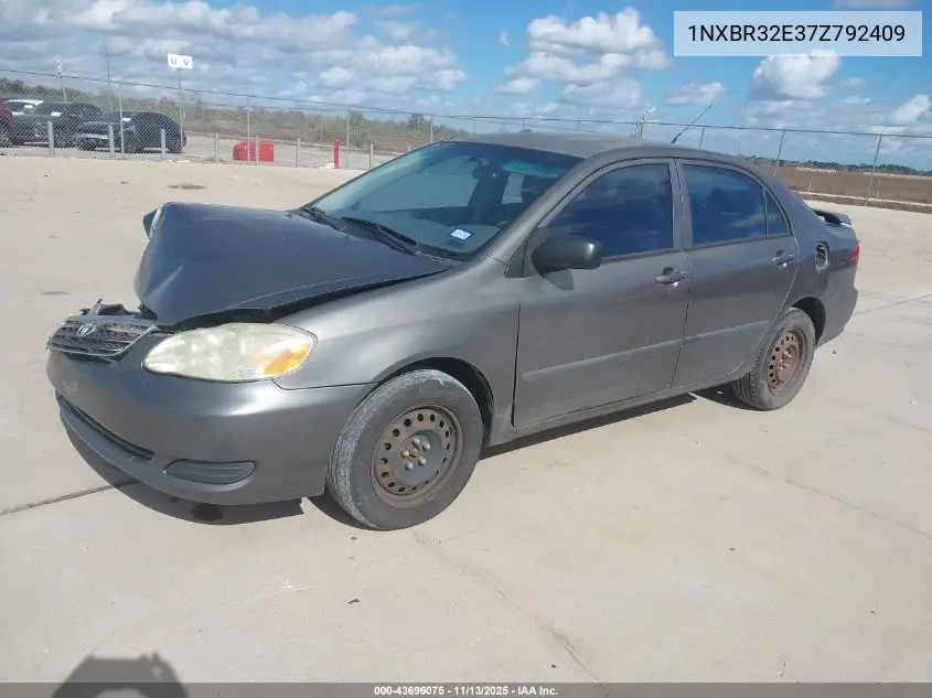 1NXBR32E37Z792409 2007 Toyota Corolla Ce