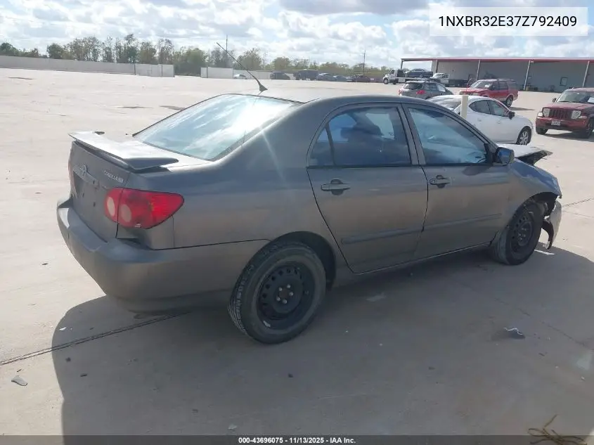 1NXBR32E37Z792409 2007 Toyota Corolla Ce