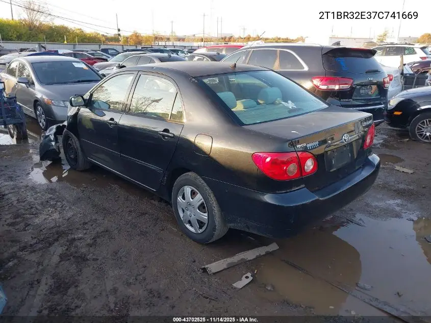 2T1BR32E37C741669 2007 Toyota Corolla Le
