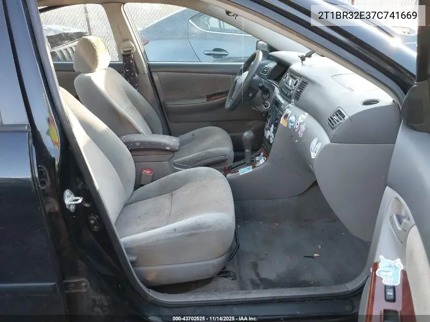 2T1BR32E37C741669 2007 Toyota Corolla Le