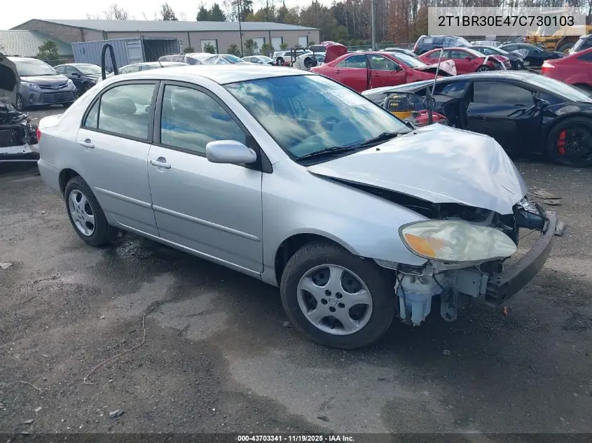 2T1BR30E47C730103 2007 Toyota Corolla Le