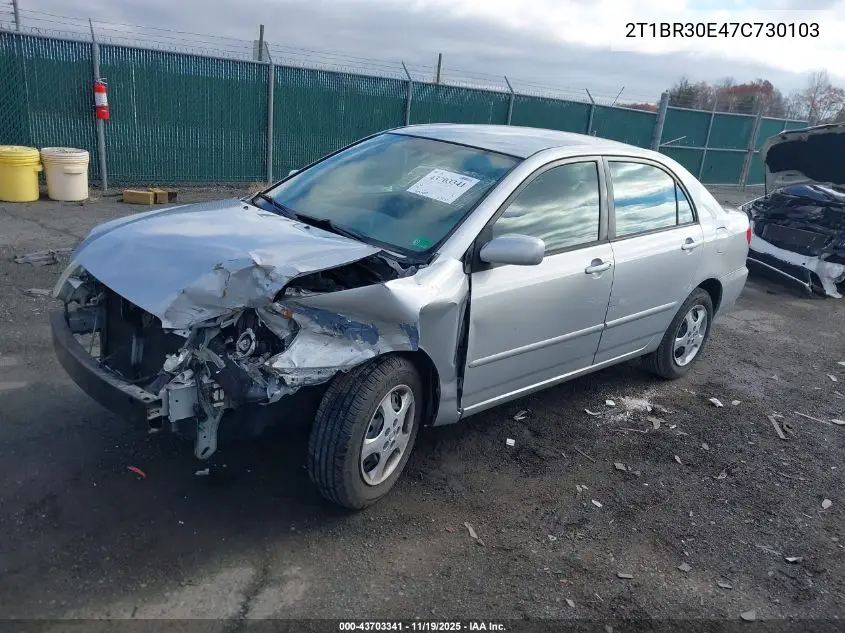 2T1BR30E47C730103 2007 Toyota Corolla Le