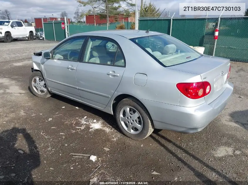 2T1BR30E47C730103 2007 Toyota Corolla Le