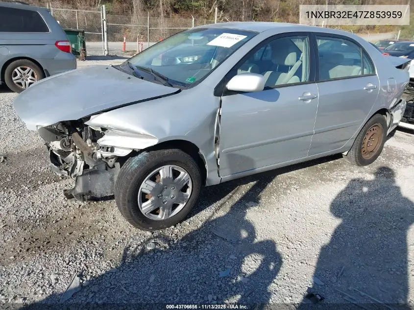 1NXBR32E47Z853959 2007 Toyota Corolla Le