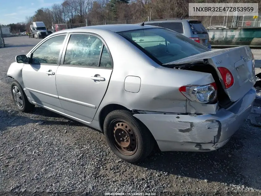 1NXBR32E47Z853959 2007 Toyota Corolla Le