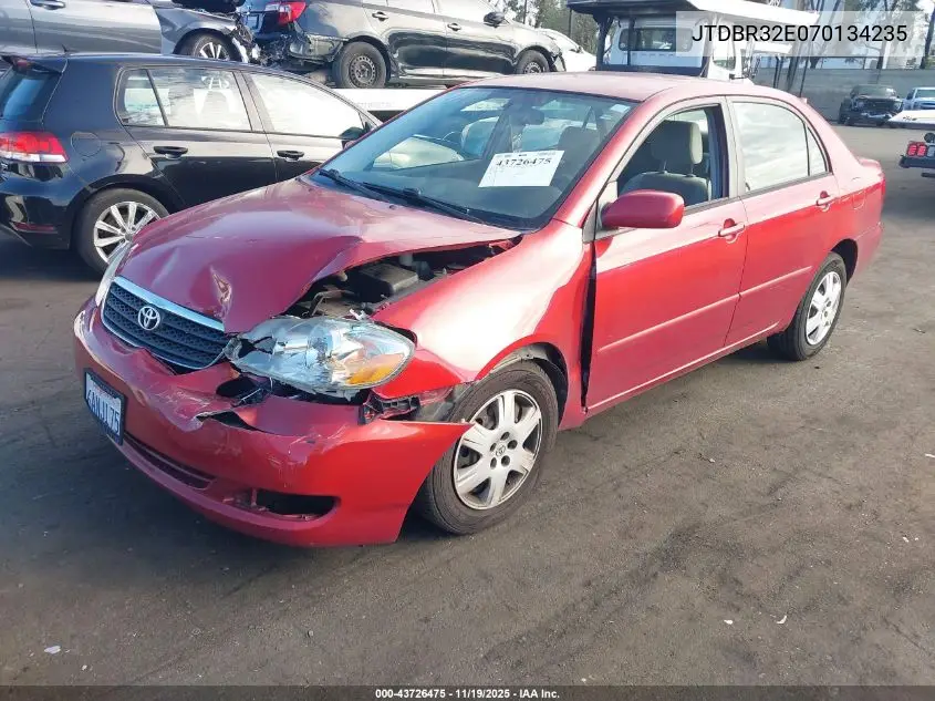 JTDBR32E070134235 2007 Toyota Corolla Le