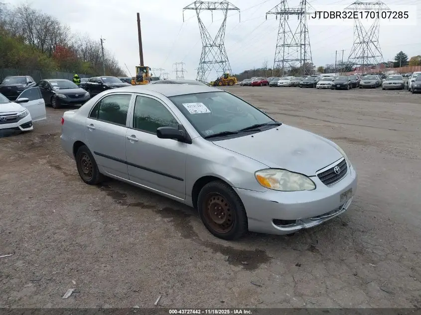 JTDBR32E170107285 2007 Toyota Corolla Ce