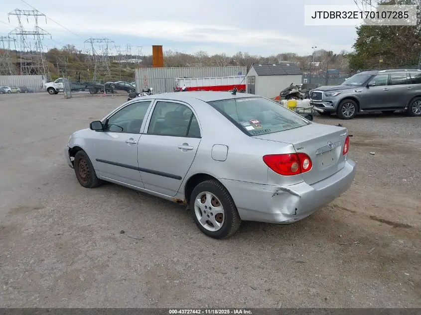 JTDBR32E170107285 2007 Toyota Corolla Ce