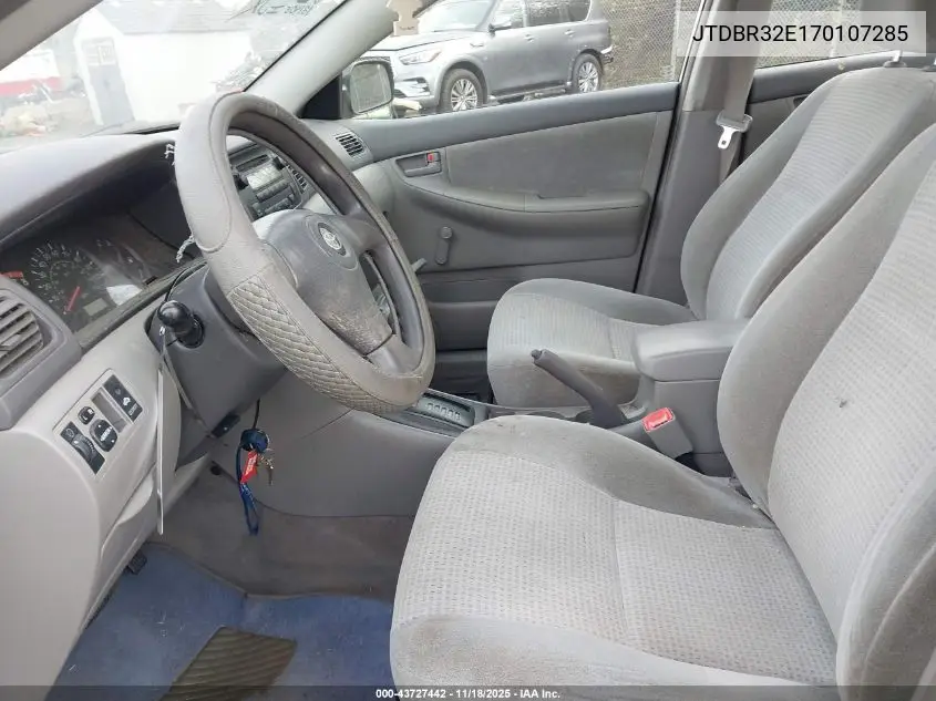 JTDBR32E170107285 2007 Toyota Corolla Ce