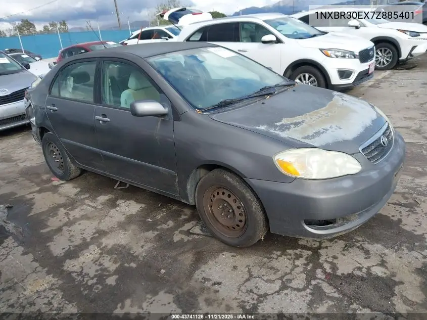 1NXBR30EX7Z885401 2007 Toyota Corolla Le