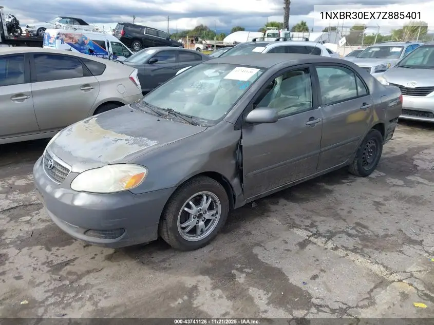 1NXBR30EX7Z885401 2007 Toyota Corolla Le
