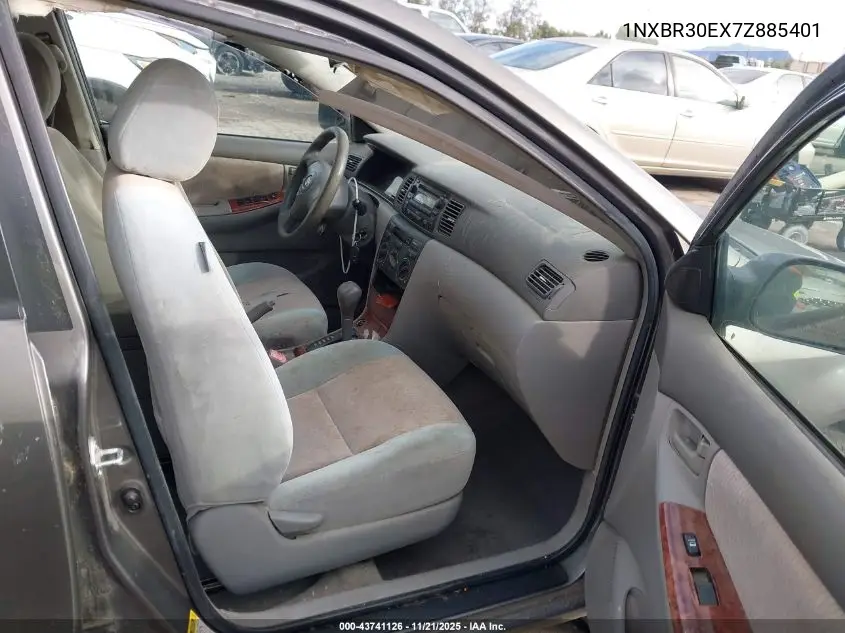 1NXBR30EX7Z885401 2007 Toyota Corolla Le