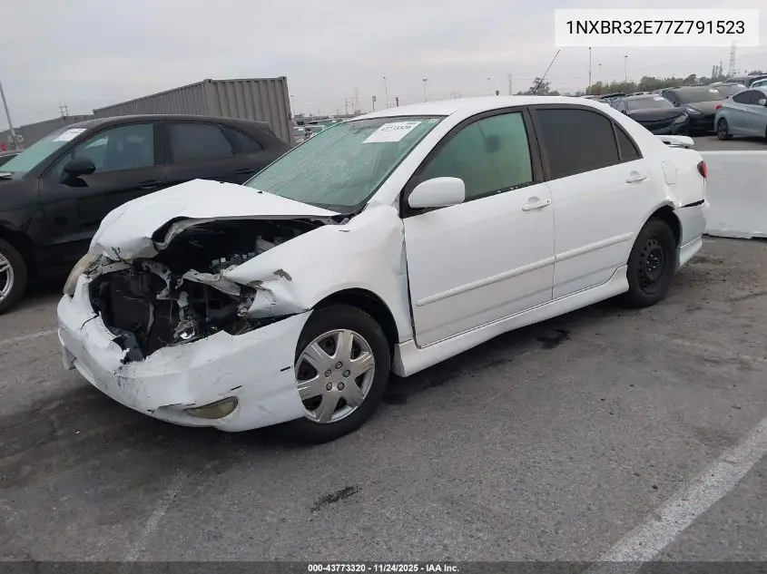 1NXBR32E77Z791523 2007 Toyota Corolla S