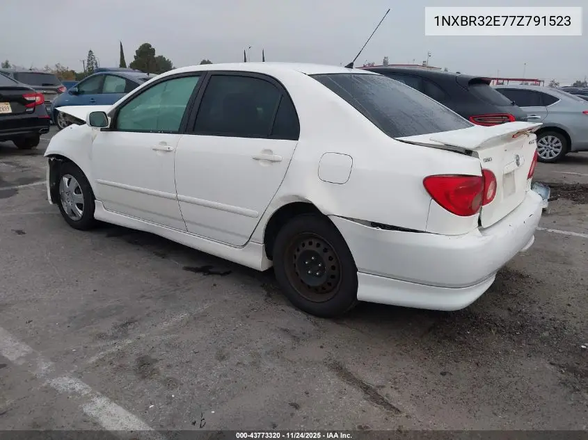 1NXBR32E77Z791523 2007 Toyota Corolla S
