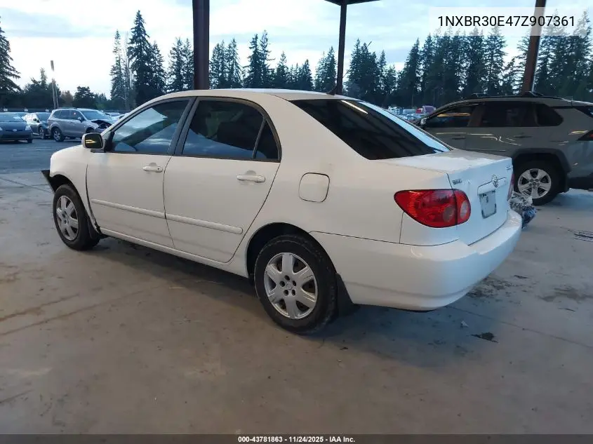 1NXBR30E47Z907361 2007 Toyota Corolla Le