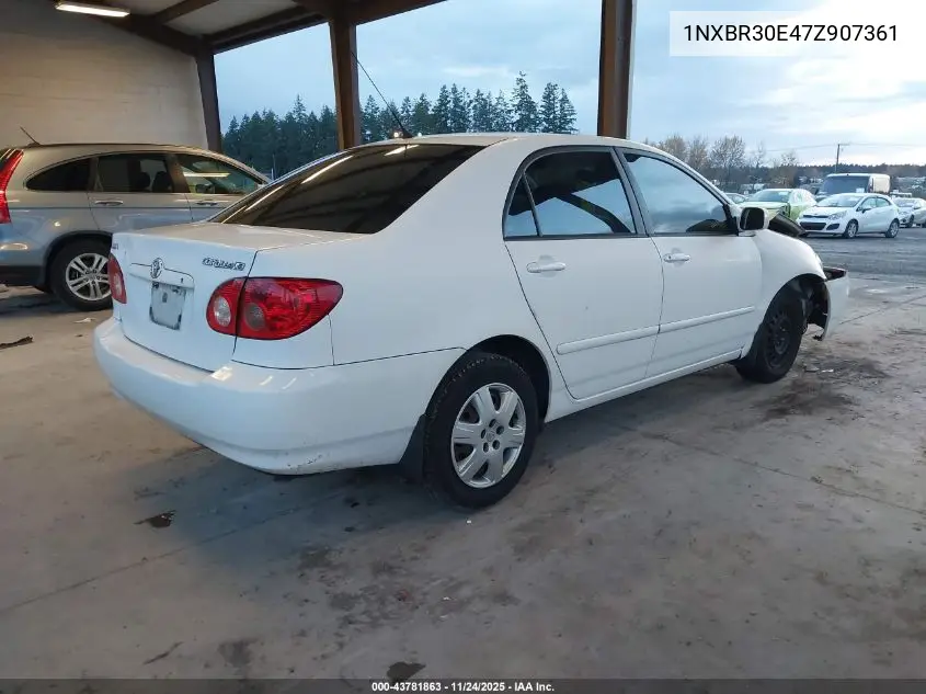 1NXBR30E47Z907361 2007 Toyota Corolla Le