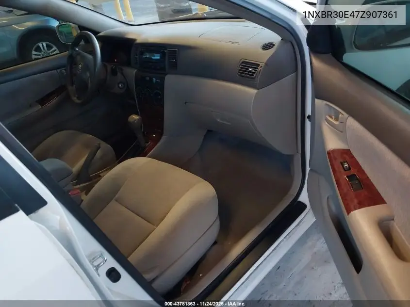 1NXBR30E47Z907361 2007 Toyota Corolla Le