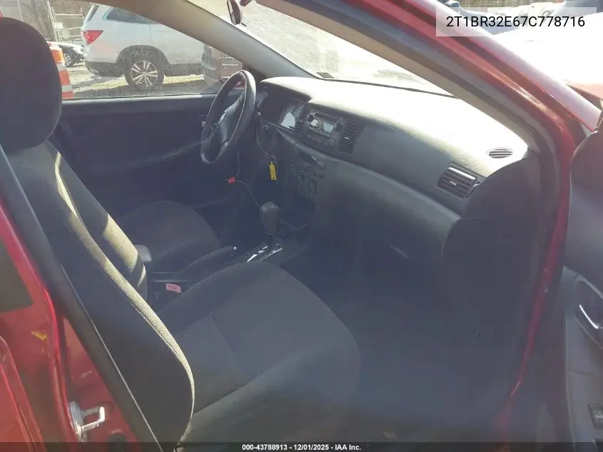 2T1BR32E67C778716 2007 Toyota Corolla S