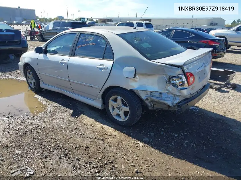 1NXBR30E97Z918419 2007 Toyota Corolla S