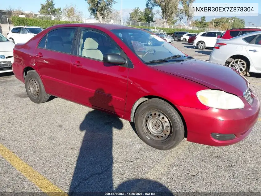 1NXBR30EX7Z878304 2007 Toyota Corolla Le