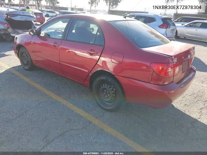 1NXBR30EX7Z878304 2007 Toyota Corolla Le