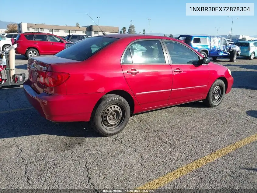 1NXBR30EX7Z878304 2007 Toyota Corolla Le