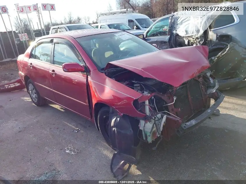 1NXBR32E97Z828846 2007 Toyota Corolla Le
