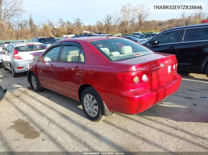 1NXBR32E97Z828846 2007 Toyota Corolla Le