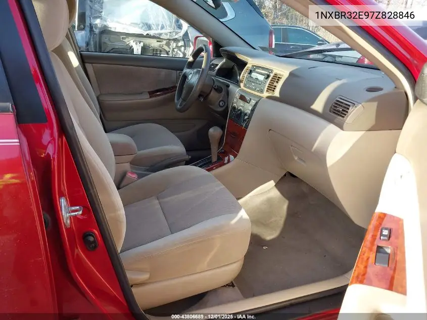 1NXBR32E97Z828846 2007 Toyota Corolla Le