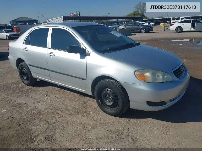 JTDBR32E370117610 2007 Toyota Corolla Ce