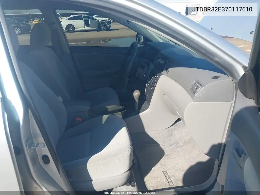 JTDBR32E370117610 2007 Toyota Corolla Ce