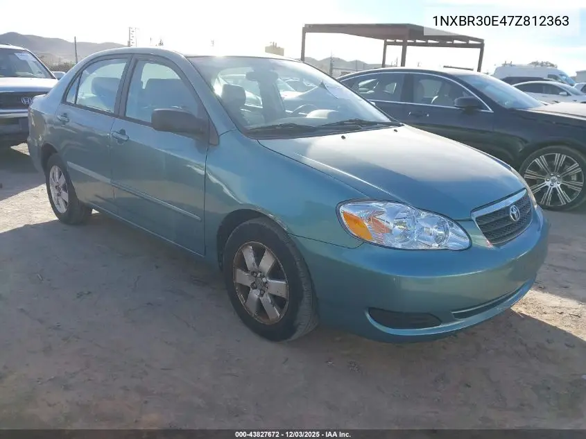1NXBR30E47Z812363 2007 Toyota Corolla Le